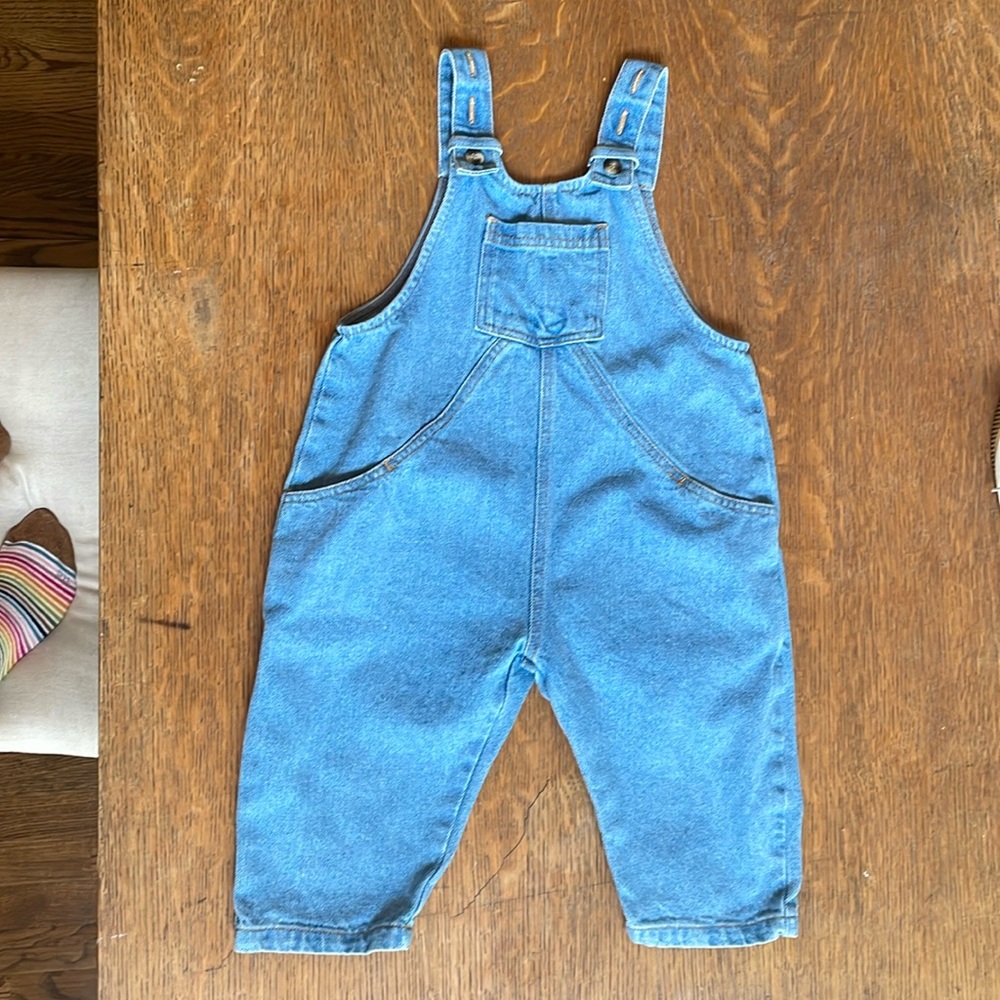 The Simple Folk The Oversized Denim Dungaree